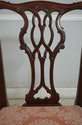 L70033: Set of 6 BAKER Chippendale Mahogany Dining