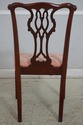 L70033: Set of 6 BAKER Chippendale Mahogany Dining