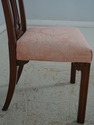 L70033: Set of 6 BAKER Chippendale Mahogany Dining