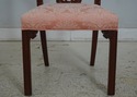 L70033: Set of 6 BAKER Chippendale Mahogany Dining