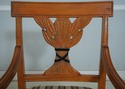 L70063: Set of 6 Wheat Carved Back Neoclassical Di