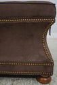 42281: HICKORY WHITE Brown Tufted Upholstered Otto