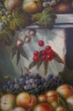 F52118EC: Large Framed Still Life Oil Painting On 
