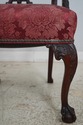 70081: Vintage Mahogany Carved Chippendale Style L