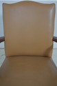 70062: Pair Of SOUTHWOOD Leather & Mahogany Armcha