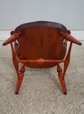 74932: Pair Of FWW Mixed Wood Windsor Armchairs