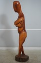 F74844: Life Size Modern Design Woman Wood Carved 