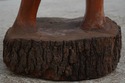 F74844: Life Size Modern Design Woman Wood Carved 