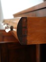 F74727: Antique Empire Style Flame Mahogany Server