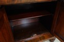 F74727: Antique Empire Style Flame Mahogany Server