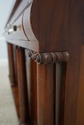 F74727: Antique Empire Style Flame Mahogany Server