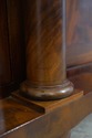 F74727: Antique Empire Style Flame Mahogany Server