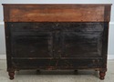 F74727: Antique Empire Style Flame Mahogany Server