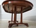 L74901: STICKLEY Round Empire Style Cherry Dining 