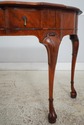 L74931: Vintage Burl Walnut George II 1 Drawer Con