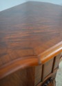 L74931: Vintage Burl Walnut George II 1 Drawer Con