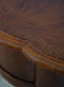 L74931: Vintage Burl Walnut George II 1 Drawer Con