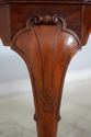 L74931: Vintage Burl Walnut George II 1 Drawer Con