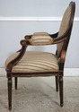 L74942: Set of 8 Louis XVI Style Oval Back Dining 