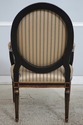 L74942: Set of 8 Louis XVI Style Oval Back Dining 