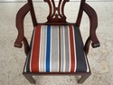 L74938: Set of 8 MAITLAND SMITH Mahogany Dining Ch