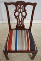 L74938: Set of 8 MAITLAND SMITH Mahogany Dining Ch