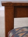 74965: STICKLEY Mission Oak Morris Chair & Ottoman