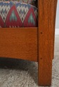 74965: STICKLEY Mission Oak Morris Chair & Ottoman