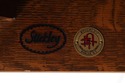 74965: STICKLEY Mission Oak Morris Chair & Ottoman
