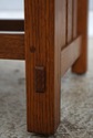 74965: STICKLEY Mission Oak Morris Chair & Ottoman