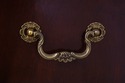 74943: BAKER Mahogany Inlaid Bow Front High Chest