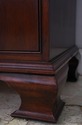 74943: BAKER Mahogany Inlaid Bow Front High Chest