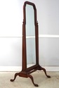 74971: HENKEL HARRIS Mahogany Cheval Dressing Mirr