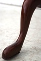 74971: HENKEL HARRIS Mahogany Cheval Dressing Mirr
