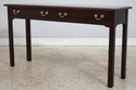 74934: STICKLEY Mahogany 2 Drawer Console Table