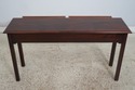 74934: STICKLEY Mahogany 2 Drawer Console Table