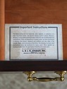 74934: STICKLEY Mahogany 2 Drawer Console Table