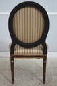 L74942: Set of 8 Louis XVI Style Oval Back Dining 