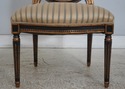 L74942: Set of 8 Louis XVI Style Oval Back Dining 