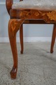 61544EC: Pair Highly Inlaid Marquetry Armchairs