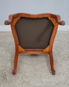 61544EC: Pair Highly Inlaid Marquetry Armchairs