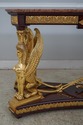 L61547EC: French Empire Full Winged Sphinx Marble 