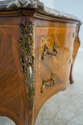 L61548EC: French Louis XV Inlaid Marble Top Commod