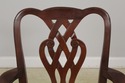 L57104EC: Set Of 6 BAKER Chippendale Mahogany Dini