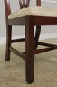 L57104EC: Set Of 6 BAKER Chippendale Mahogany Dini