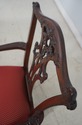 L66399EC: Set of 8 HENREDON Chippendale Mahogany D