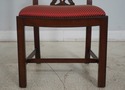 L66399EC: Set of 8 HENREDON Chippendale Mahogany D