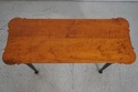 L65599EC: Bench Made Tiger Maple Console Table w. 