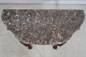 65673EC: HENKEL HARRIS Model 5752 Marble Top Mahog