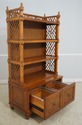 65719EC: Pair TOMMY BAHAMA Rattan File Drawer Open